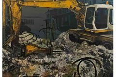 Metro-Πανεπιστήμιο-100Χ100cm-λάδι-σε-καμβά