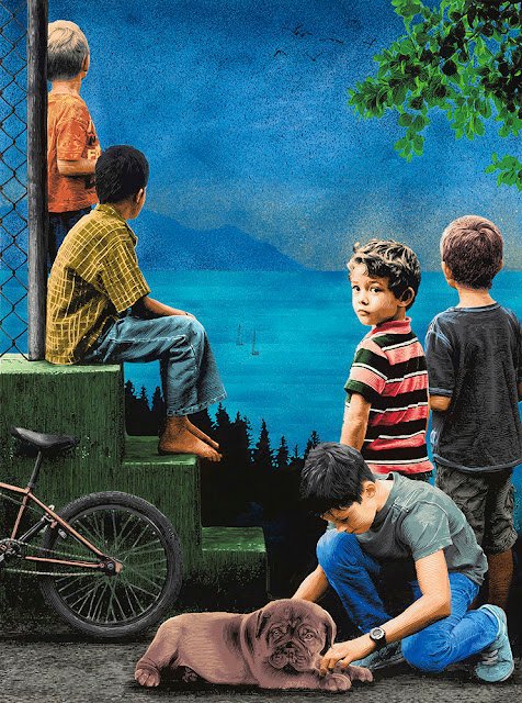 Street Art Wheatpasting 