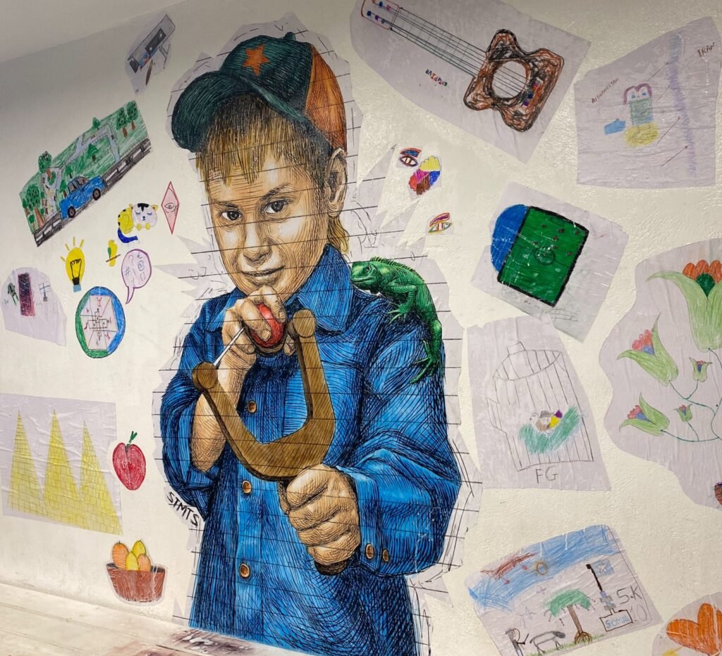 Street Art Wheatpasting